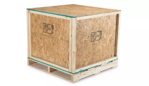 дървени фумигирани опаковки и каси за износ